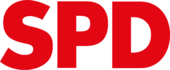 SPD Logo Rot ohne spfd
